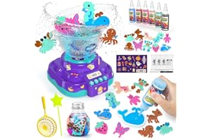 snookids Magic Water Gel Toy Kit, Set di Gel d'acqua Magico 3D di 6 Colori & 10 Forme & Kit di Pentola Magica Fata d’Acqua, DIY Regalo Fatto a Mano per Bambini