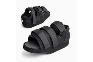 EXPRESS ORTHOPAEDIC Orthotix Medically Approved: Post-Op Heel Weight Bearing Shoe - Supplied to UK Hospitals for patients to offload weight to forefoot region (Medium (UK Shoe: 5-7)) (M)