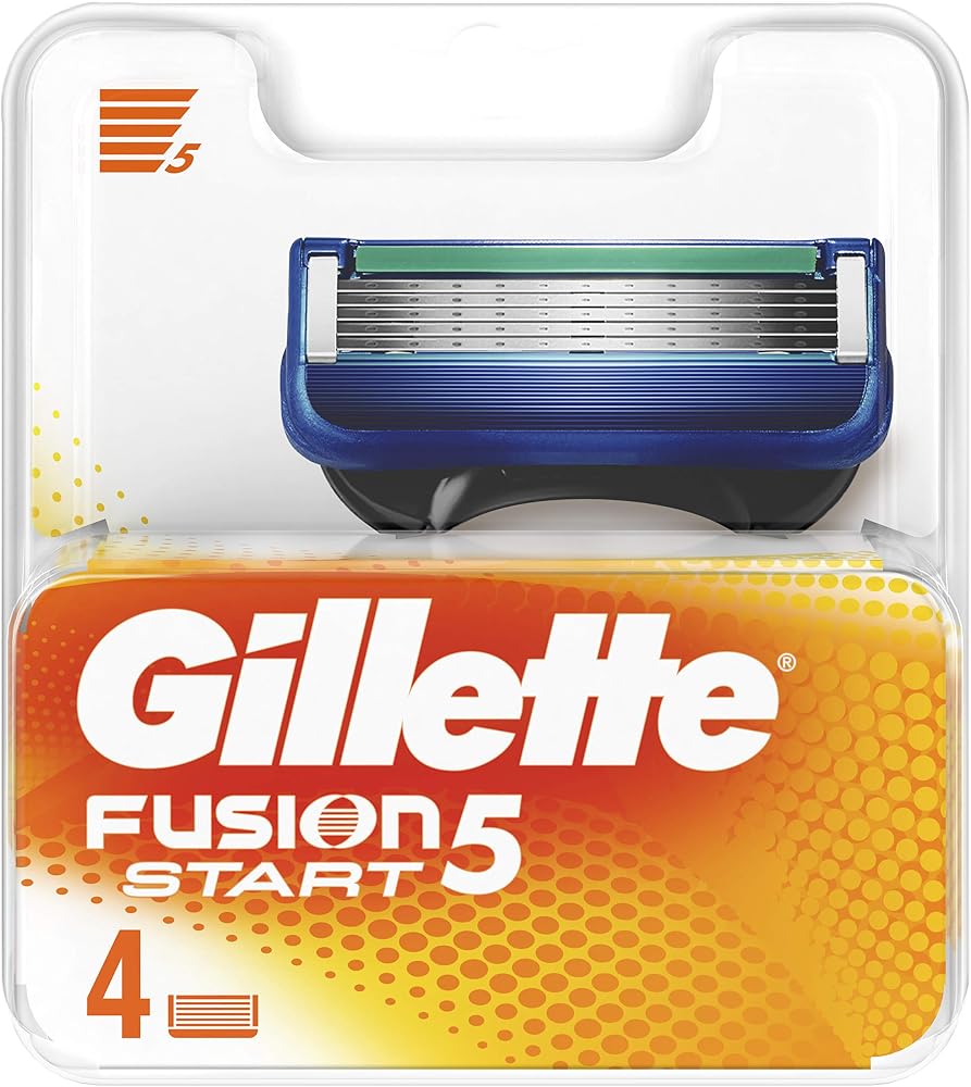 Gillette Fusion5 Start Yedek Erkek Tıraş Bıçağı 4'lü