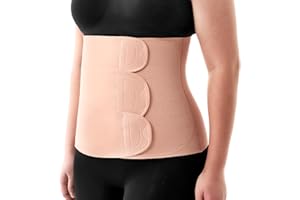 momcozy Ergowrap Postpartum Belly Band, 3D Abdomen Lifting & Ergonomic Back Support Abdominal Binder, Seamless & Invisible Wrap Shapewear for Postpartum C-Section Recovery, Daily Wear, Exercise
