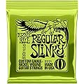 Ernie Ball Regular Slinky Cordes filées en nickel pour guitare électrique, calibre 10-46