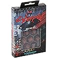 Q Workshop cyberpunk red essential dice set multicolore