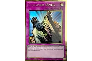 HEART FOR CARDS Giudizio solenne – MAGO-DE051 – Gold Rare – 1° edizione – Tedesco – Yu-Gi-Oh! – Carta singola + 1 X Heartforcards ® Toploader