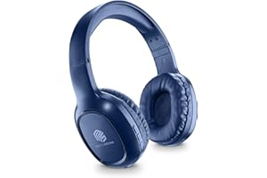 Music Sound Headband Bluetooth Basic Audífonos Auriculares Stereo Supraaurales Bluetooth Expandibles con Control Remoto - Batería 14 Horas - Standby 120 Horas - Recarga 2 Horas - Azul