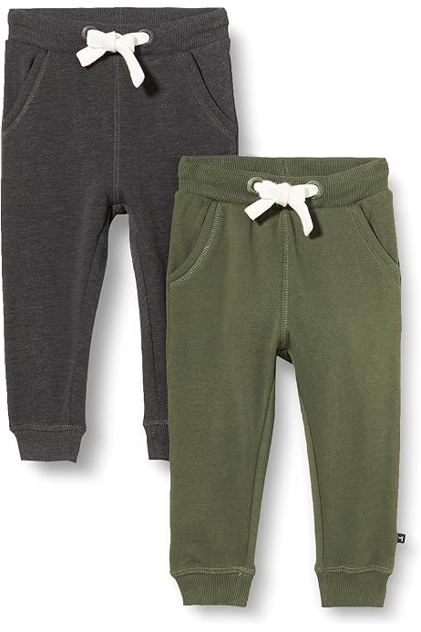Pantalon Rayé Bébé Garçon/fille - Coton, Tailles 3-24 Mois, 6 Couleurs, Lavable Machine - 4