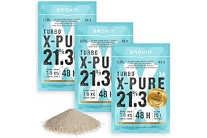 Browin Turbohefe X-Pure 21,3% – 3x135g Bundle - Weinhefe mit Hefenährsalz für 25L Cuvée - Reinzuchthefe zur Weinherstellung, Fruchtwein, Portwein & Apfelwein - Schnelle & saubere Gärung