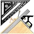 Kit Squadre Falegname 12-in-1 Zenakio - 2 Pezzi Con Goniometro, Truschino E Manuale - Foto 7