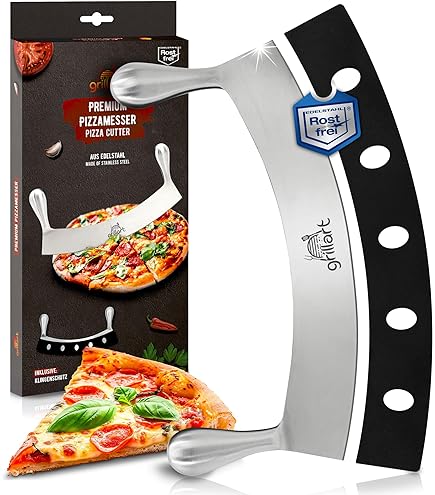 Pizzaschneider Copenhagen: Leicht & Langlebig | Spülmaschinenfestes Edelstahl | Food Tools