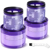 Dyson V11 V15 V15s SV14 i&ccedil;in Filtre Değişimi, 2 Paket Filtre ve 1 Temizleme Fır&ccedil;ası Dyson V11 Tork Tahrikli V11 Animal V11 Co
