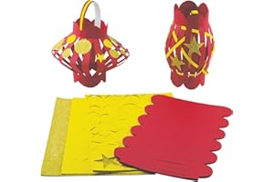 SPRINGBOARD SUPPLIES Springboard 10479 Chinese New Year Lantern Activity Pack ,Gold/Red/Yellow,(Pack of 30)
