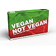 Bubblegum Stuff Vegan Not Vegan Game - Guess The Vegan Products Fun Flash Card Game - Fun Yes Or No Guessing Game - Suitable For Family, Kids, Teenagers & Adults