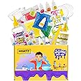 Mighty Junior's Mega slime kit |pack of 70+ unique making slime|toys for Kids Ages 6-7-9-10-15 Years| Monster,butter, Unicorn, Ice-Cream, Crystal Slime Kit |Birthday Gifts and Toys for Boys and Girls|