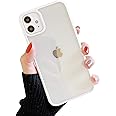ZTOFERA Clear Case for iPhone 12 & iPhone 12 Pro, Ultra Hybrid Slim TPU Case Anti-scratch Shockproof Flexible Silicone Bumper Cover for iPhone 12/iPhone 12 Pro (6.1") - White