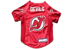 LITTLE EARTH PRODUCTIONS Little Earth NHL Stretch Pet Jersey - Sports Jersey Designed for Dogs and Cats - Stretch Fabric