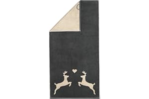 Cawö Handtücher Alpenchic Edition Hirsche 6228 Granit - 73