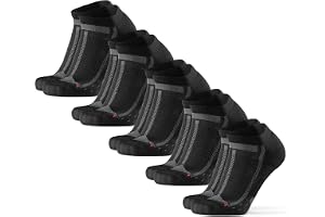 DANISH ENDURANCE Long Distance Running Socks Anti-Blisters & Sweat-wicking | Löparstrumpor för långdistans, dämpade, skavfria och svettavisande, för maratonträning och löpning, Unisex