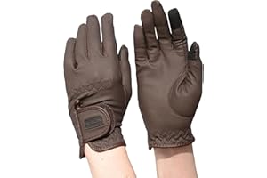 Dublin Guantes De Equitación Compatibles con Pantalla Táctil Daily 2022 10030350 - Marrón