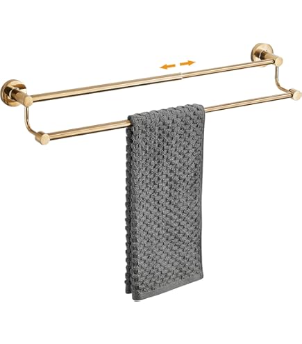 Ganchos De Pared De Latón Retro - Set De Toalleros Vintage, Montaje Con Tornillos, Para Baño, Cocina O Habitación, Acabado Antiguo