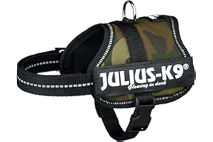 JULIUS K-9 Harnais K9 Power, Taille: S/Mini, Camouflage Armée