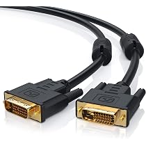 Sonero DVI-Kabel Premium, 3m, Dual Link (24+1) – Für Hochauflösende Bildübertragung Bis 2560x1600