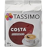 Tassimo Costa Americano Coffee Pods, Pack of 16