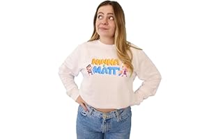 NINNA e MATTI Felpa con Cappuccio Originale