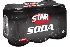 Star Soda Carbonated Soft Drink Can With Tray 6-Pieces 330 Ml
