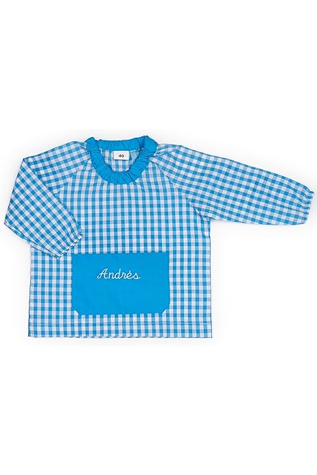Batas Colegio Mandilones Guarderia Personalizados Bata Guarderia