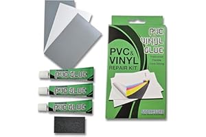 Stormsure PVC and Vinyl Repair Kit for Inflatables and PVC Vinyl- Quick Fix for Punctures and Leaks