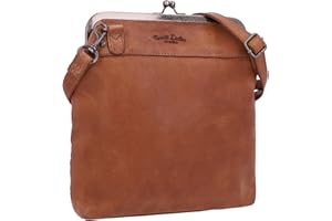 Gusti skórzane torebki damskie Małe torebki damskie Karlotta, torebka na rękę, małe torby damskie, torebki, Brązowy, Rozmiar Uniwersalny