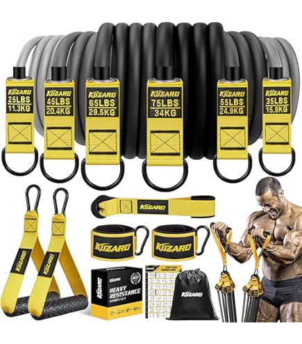 MUSCLE KIK Adjustable Workout Wall Anchor System - Sleek
