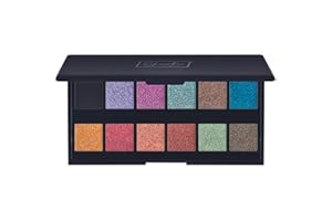 ‎SLEEK Sleek MakeUP i-Divine Lidschatten-Palette, 12 Farbtöne im Mix aus matt, schimmernd, Folie und Due-Chrom, mischbar und hochpigmentiert, macht Wellen