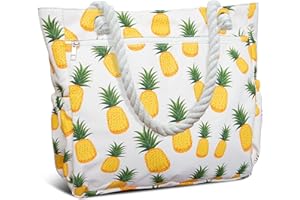 Gentlepaw Wasserdicht Strandtasche Groß Badetasche xxl familie mit reißverschluss Tote bag Damen für Gym, Shopper, Reisen,Strand Sommertaschen urlaub must haves