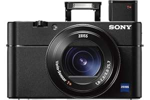 Sony RX100V Advanced Compact Premium Kamera mit 1.0 Sensor, 24-70mm F1.8-2.8 Zeiss Objektiv, überlegene AF Leistung, 4K Film (DSC-RX100M5A)