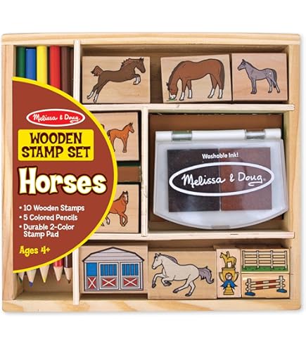 Playhouse Handsome Horse Puzzle - 24-Piece Die-Cut Shaped Puzzle For Kids Ages 3+