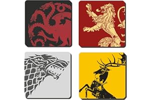 Half Moon Bay Lot de sous-Verres Game of Thrones
