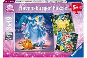 Ravensburger - Puzzle enfant - Disney Princess - 3X49 Pièces