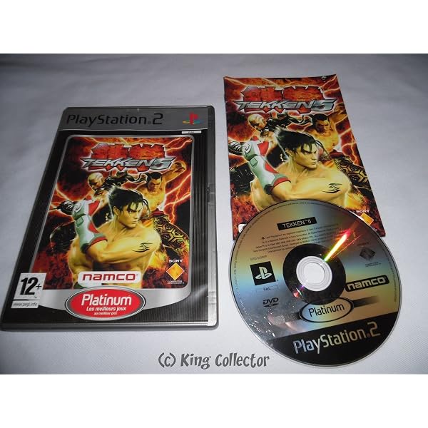 Jeu PlayStation 2 Tekken Tag Tournament - Version Platinum PAL FR - Complet Avec Notice - Bon état