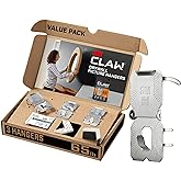 3M CLAW (TM) 29,5 kg. Spot İşaretleyicili Al&ccedil;ıpan Resim Askısı, Oda Dekoru ve Ofis Dekoru i&ccedil;in Ağır Asma &Ccedil;&ouml;z&uuml;m&uuml;, Aynalar veya