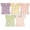LuvLap Cartoon Regular Fit H/S Girls Top