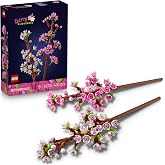 LEGO Botanicals Kiraz &Ccedil;i&ccedil;ekleri 40725 &ndash; 8 Yaş ve &Uuml;zeri &Ccedil;ocuklar i&ccedil;in Doğum G&uuml;n&uuml; Hediyesi Fikri, Pastel Tonlarda &Ccedil;i&ccedil;eklerle Ka