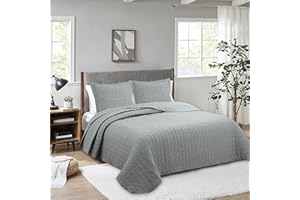 NH NOVOTEXTIL HOGAR Colcha Boutí Cama 150 (250x270) Lisa con Diseño Elegante – Exterior Algodón/Poliéster e Interior 100% Algodón – Acolchado Ligero para Primavera y Verano – Incluye 2 Fundas de Almohada (50x70) (Cancún)