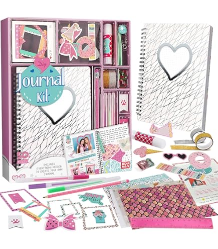 TingingYuli Ensemble De Papeterie Unicorn Journal, Cadeaux De Licornes Pour Les Filles De 6 à 12 Ans, Kit De Lettre Et D'artisanat De 49 Pièces Avec étui De Rangement