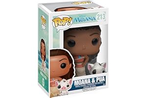 Funko POP! Disney: Moana - Moana & Pua - Kolekcjonerska figurka winylowa - Pomysł na prezent - Oficjalny towar - Zabawki dla dzieci i dorosłych - Fani filmów