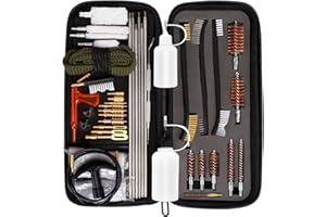 ToopMount Kit de Limpieza Universal para la Mayoría de Pistolas, Rifles y Escopetas, Kit de Herramientas de Limpieza de Pistola
