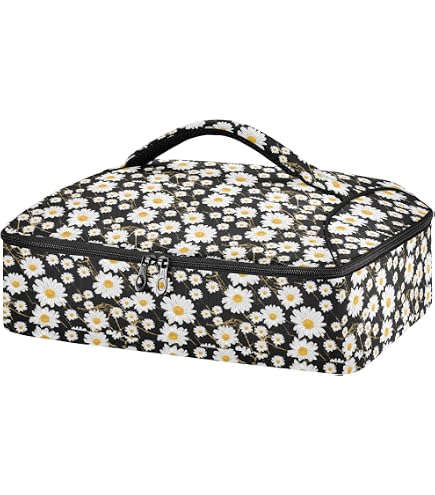 Sac isotherme recyclé trapeze Vache Kiub Kook PM 35 cm - blanc/noir