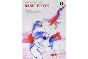 Basic Pieces - Easy entertaining guitar pieces for beginners - 1-2 Guitars - Sheet Music - Zimmermann (ECH 9781D): Easy entertaining guitar pieces for beginners. Band 1. Gitarre. Online Material