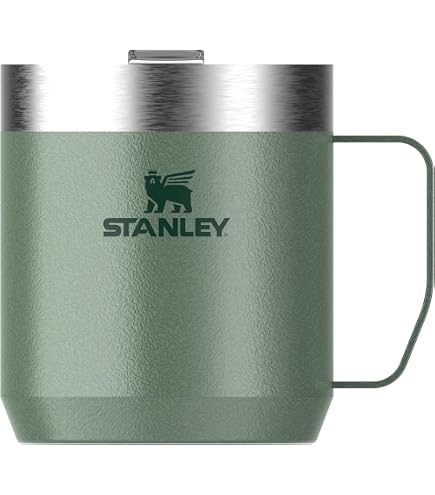 Thermos Stanley Classic 1.4L - Garde Chaud 40h Et Froid 35h - Vert Hammertone - Sans BPA