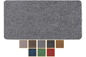 ‎ANRO ANRO Fußmatte Schmutzfangmatte Türmatte rutschfest Fußabstreifer abwaschbar robust für Eingang, Haustür, Flur innen & außen Poet Küche, 80 x 40 cm (Rechteckig)