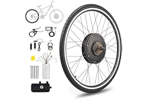 ‎VIRIBUS Viribus 26/28 Zoll Ebike Umbausatz E-Bike Hinterrad/Vorderrad Umbausatz Kit Elektrofahrrad Umbausatz Ebike Conversion Kit Electric Bicycle Umbausatz Pedelec Umbausatz